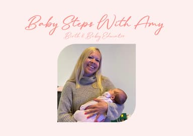Baby Steps with Amy logo