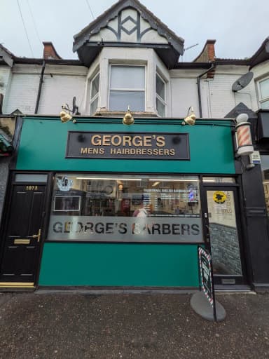 George’s Barbers logo
