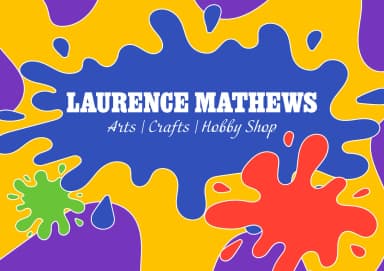Laurence Matthews Art, Crafts & Hobby Shop logo