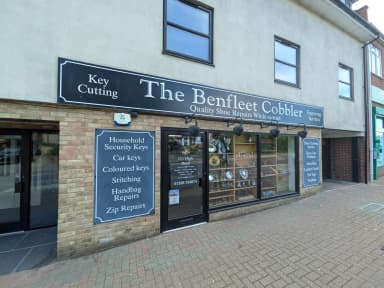 The Benfleet Cobbler logo