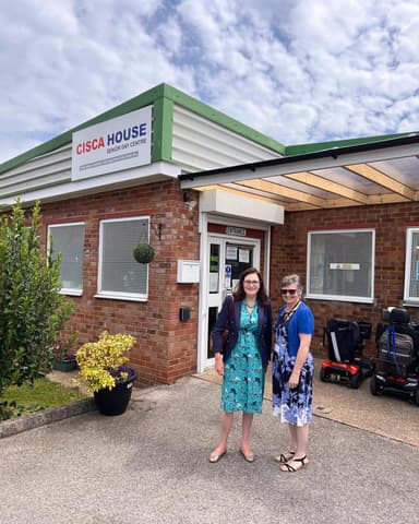 CISCA House Over 55s Club logo