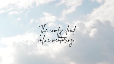 The Comfy Cloud - Mental Health Mentoring logo