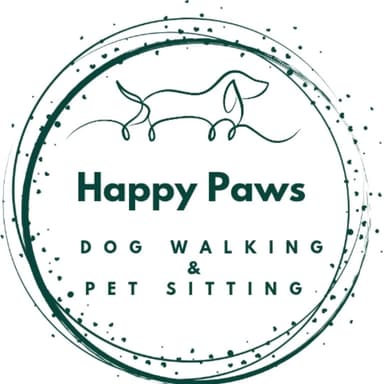 Happy Paws Dog Walking logo