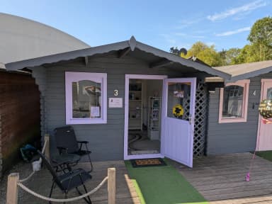 The Village Bookshop (Cabin 3, View Garden Centre) logo